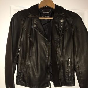 Express vegan leather jacket